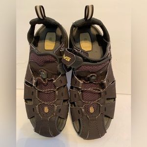 Teva Men Shoe Size 8 Dover 4154 Brown Preowned